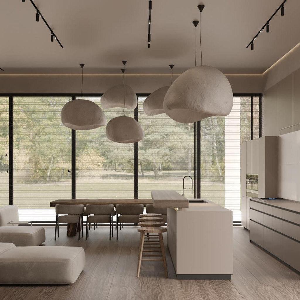 Lustra Chandelier Combinaison Rugueuse Wabi-Sabi - Neutralighting