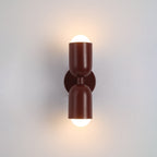Kira Applique Murale Bicolore à Double Tête - Rouge