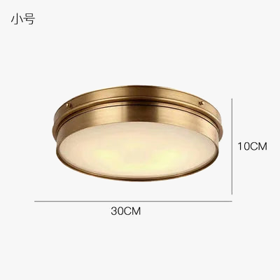 Plafonnier — Laiton Vintage LED plafonniers modernes éclairage à la maison salon Lustre encastré Plafonnier Luminaire Plafonnier
