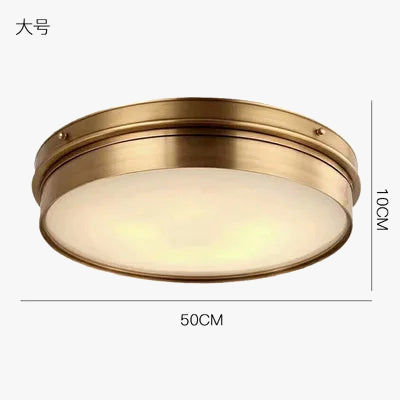 Plafonnier — Laiton Vintage LED plafonniers modernes éclairage à la maison salon Lustre encastré Plafonnier Luminaire Plafonnier