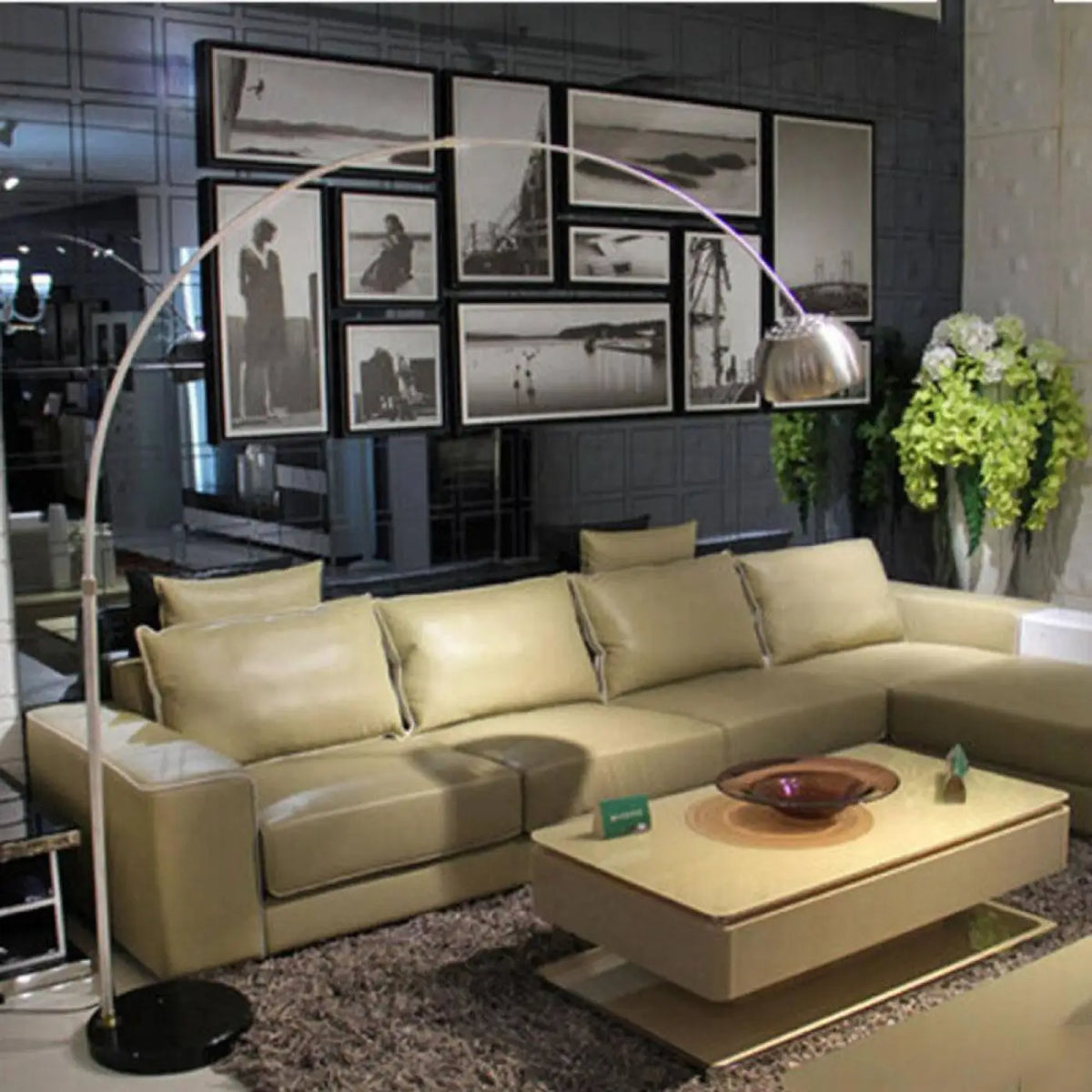 Lampadaire Argent
