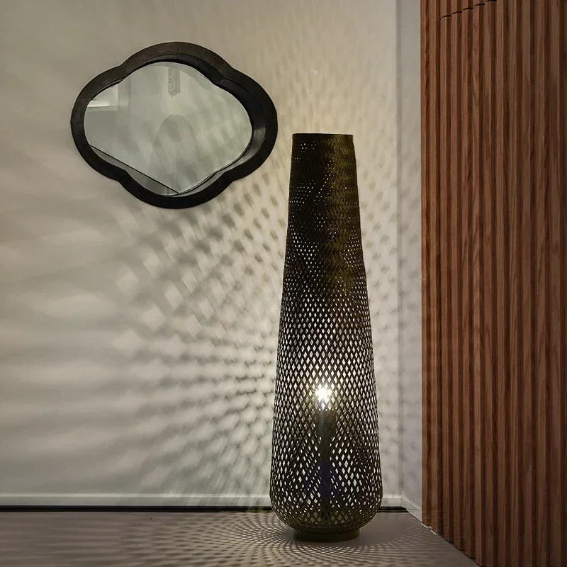 Lampadaire Bambou