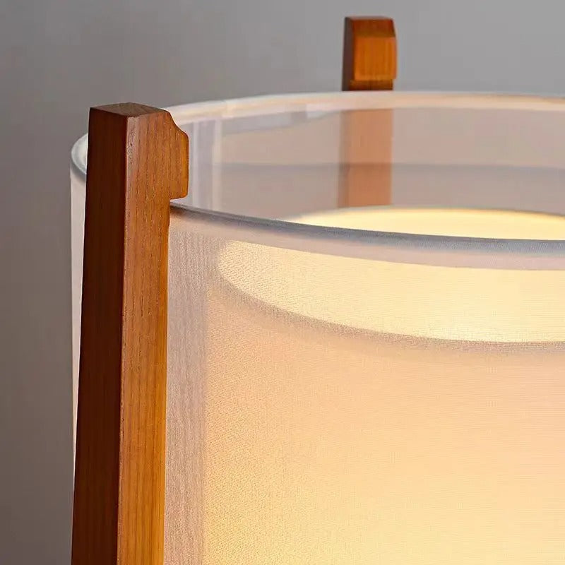 Lampadaire Bois