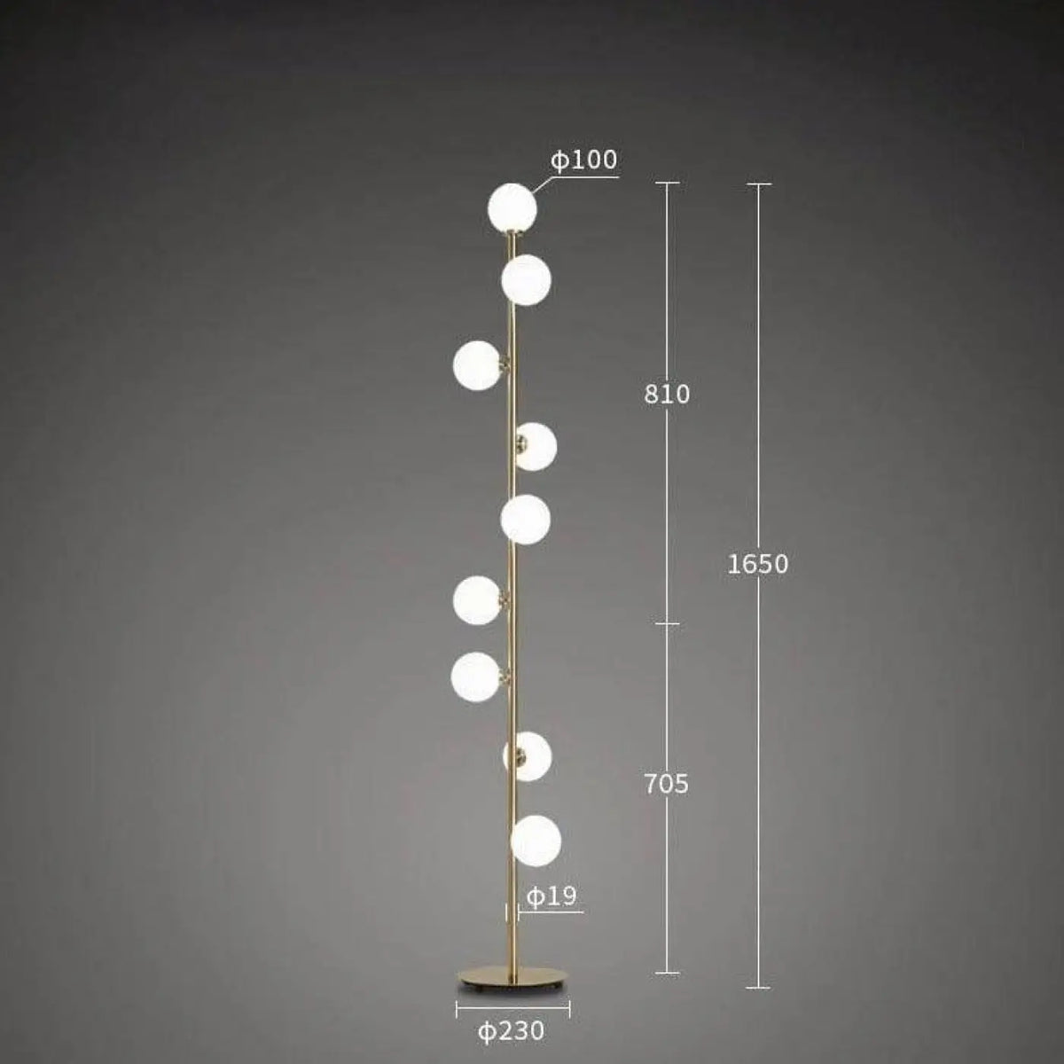 Lampadaire Boule