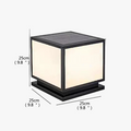 lampadaire d'extérieur vintage étanche moderne pour jardin et terrasse