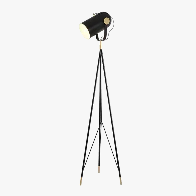 Lampadaire — Design danois avec trépied nordique élégant