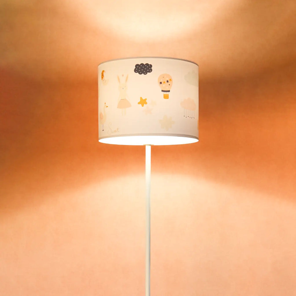 Lampadaire Sweet dreams (blanc/orange)