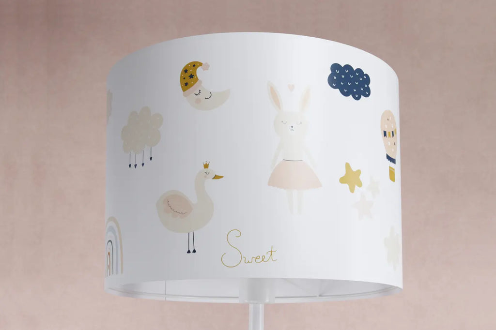 Lampadaire Sweet dreams (blanc/orange)