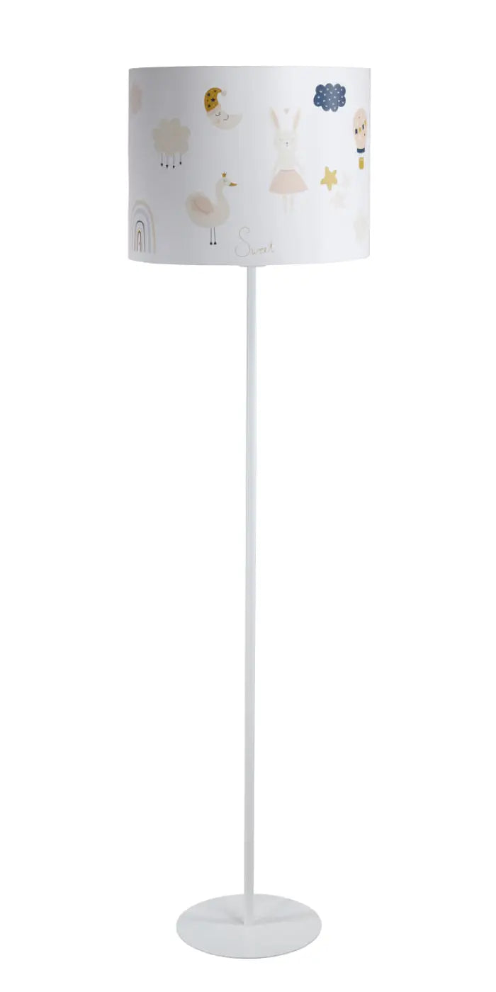 Lampadaire Sweet dreams (blanc/orange)
