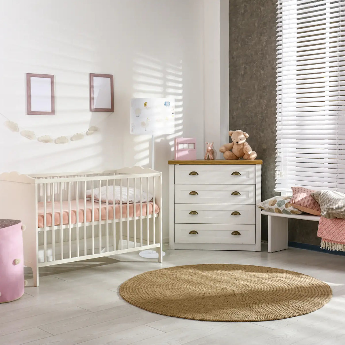 Lampadaire Sweet dreams (blanc/orange)