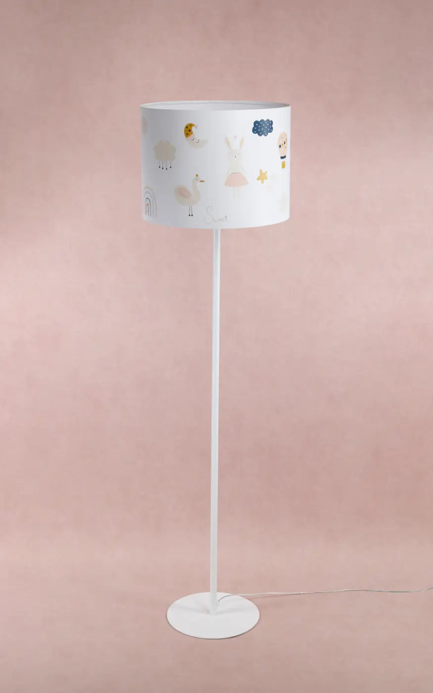 Lampadaire Sweet dreams (blanc/orange)