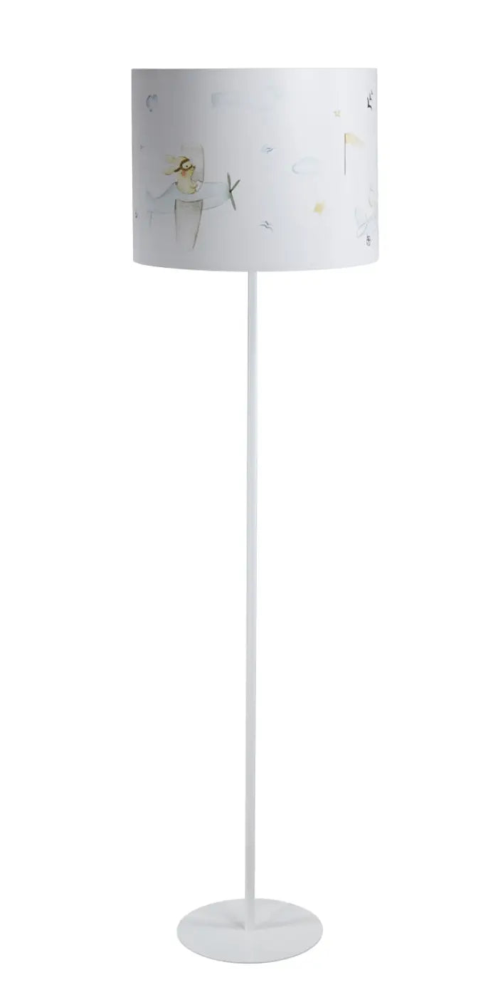 Lampadaire Sweet dreams (blanc/bleu pastel)