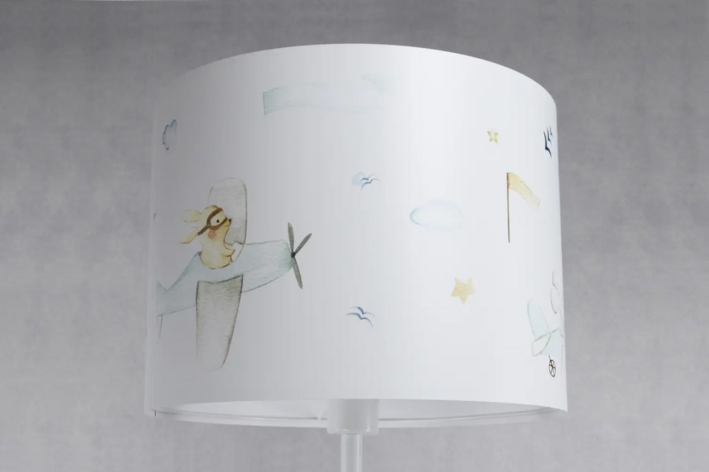 Lampadaire Sweet dreams (blanc/bleu pastel)