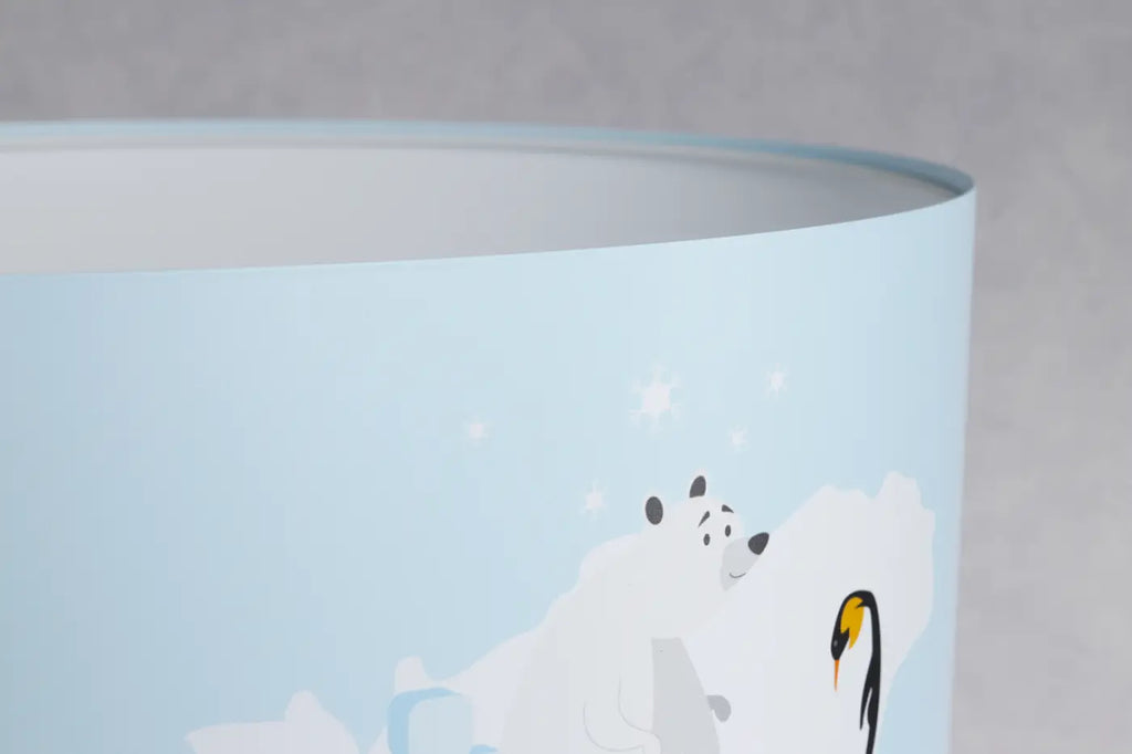 Lampadaire Sweet dreams (bleu pastel/blanc/marron)