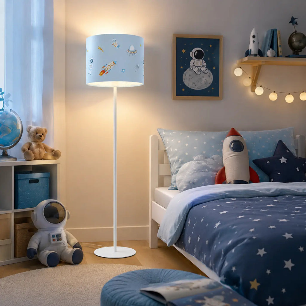 Lampadaire SWEET DREAMS (Bleu Pastel) Valère Rêve en Métal - Une Présence Décorative Affirmée