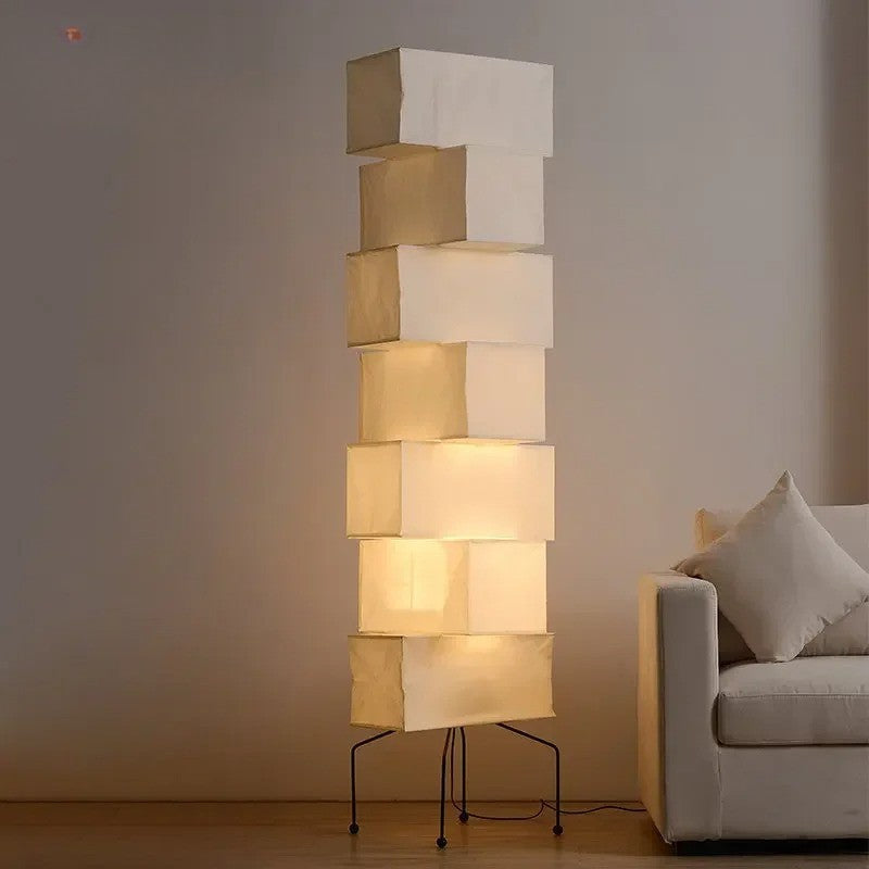 Lampadaire Japonais Papier