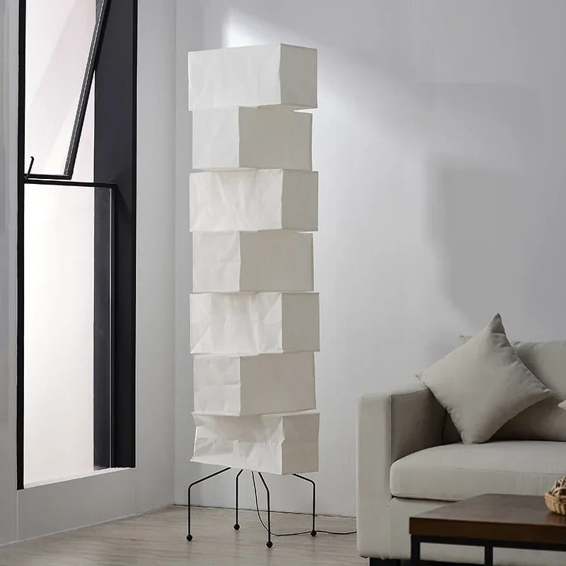 Lampadaire Japonais Papier
