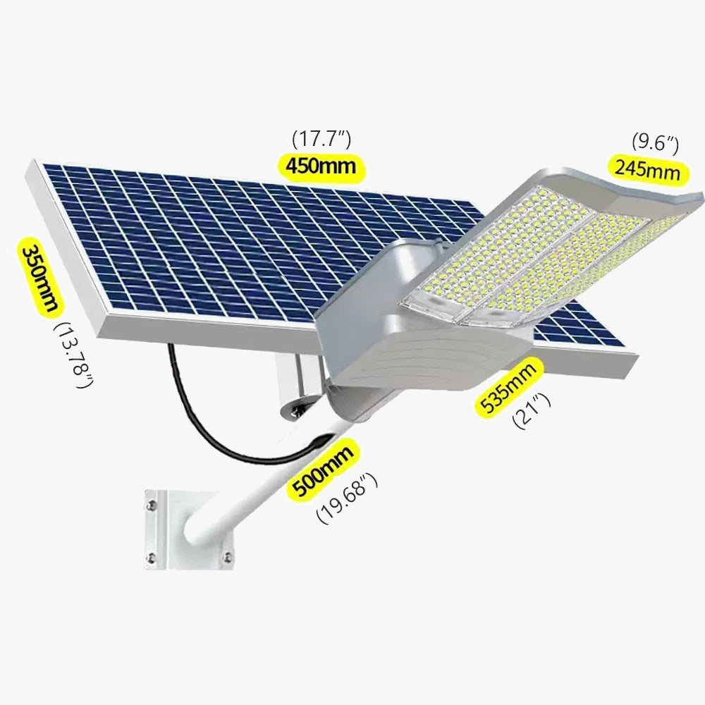 Lampadaire — LED solaire super lumineux pour extérieur et jardin