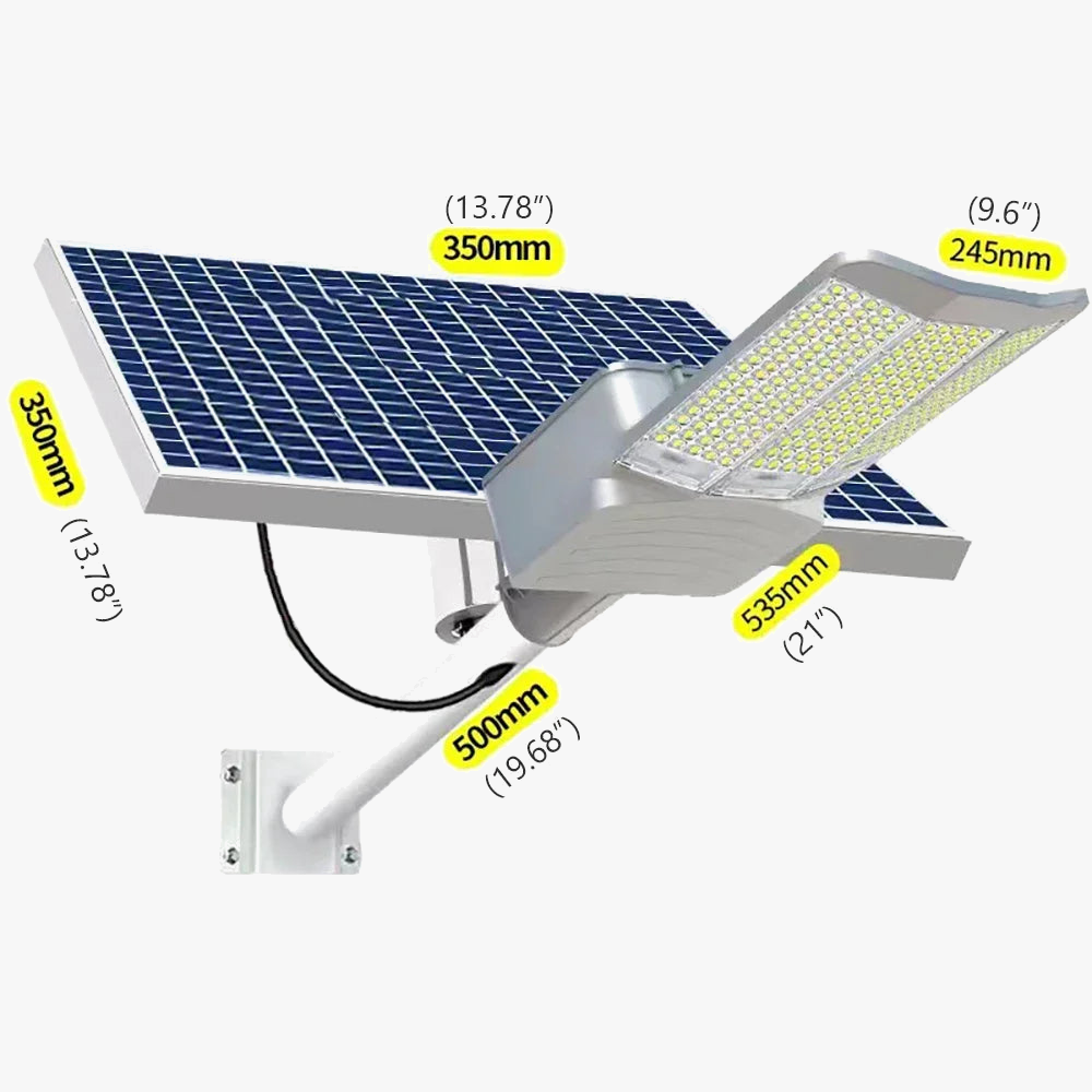Lampadaire — LED solaire super lumineux pour extérieur et jardin