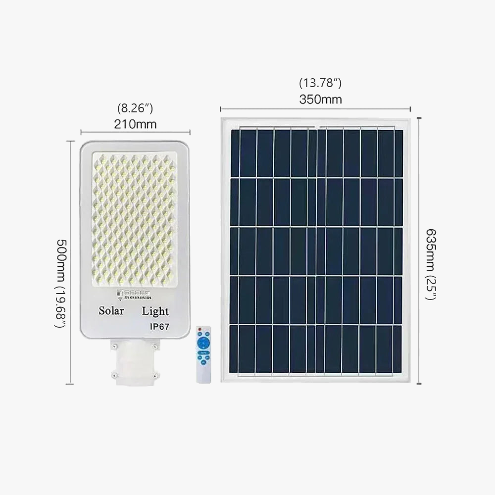 Lampadaire — LED solaire super lumineux pour extérieur et jardin