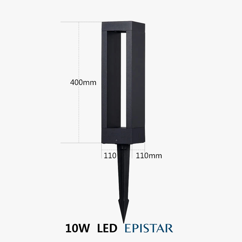 Lampadaire — LED étanche pour éclairage extérieur de jardin