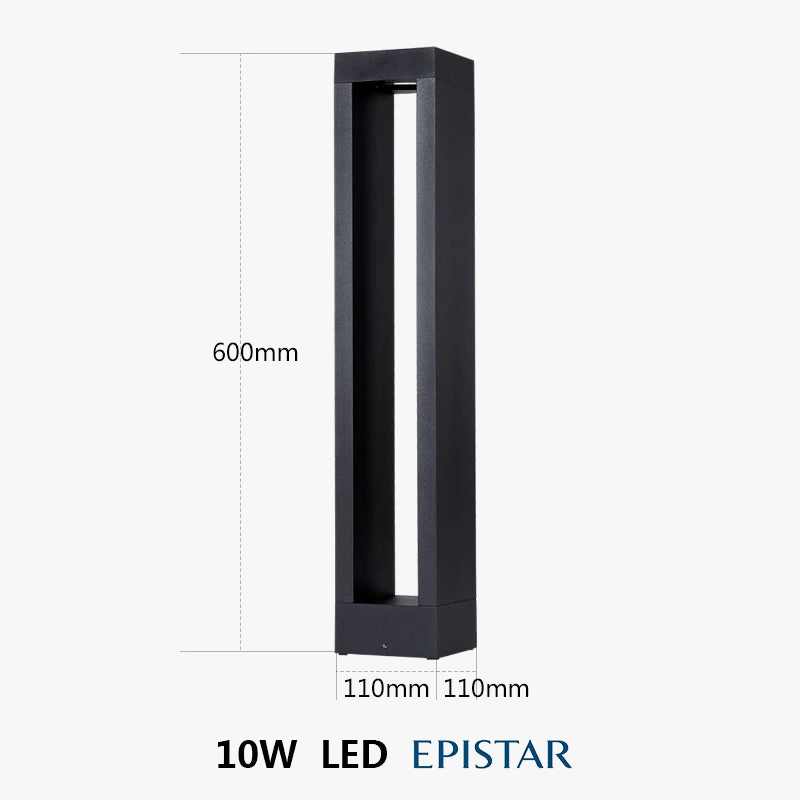 Lampadaire — LED étanche pour éclairage extérieur de jardin