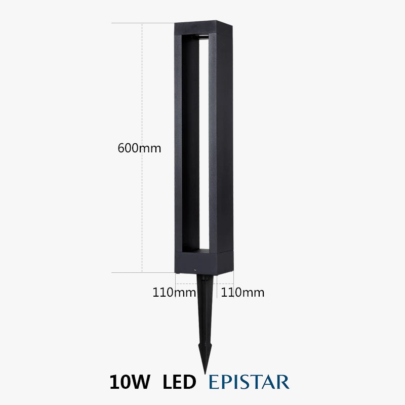 Lampadaire — LED étanche pour éclairage extérieur de jardin
