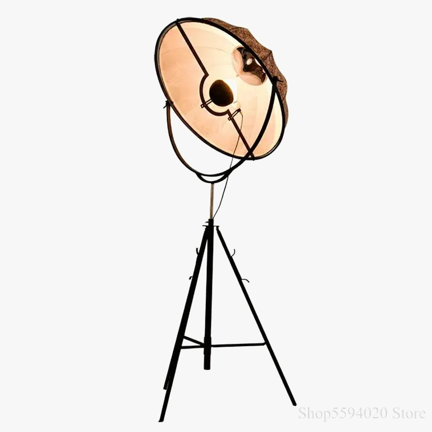 Lampadaire — Loft trépied LED réglable forme satellite