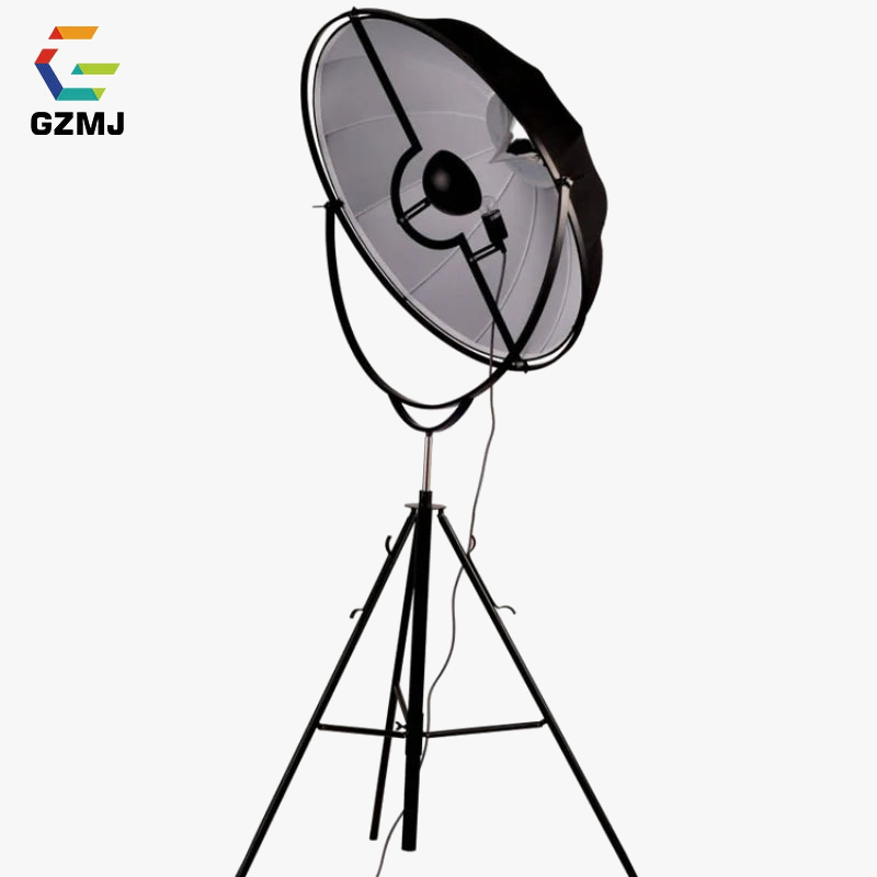Abat-jour — Moderne gzmj satellite en métal avec abat-jour en tissu