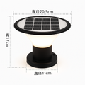 lampadaire solaire étanche pour jardin et extérieur