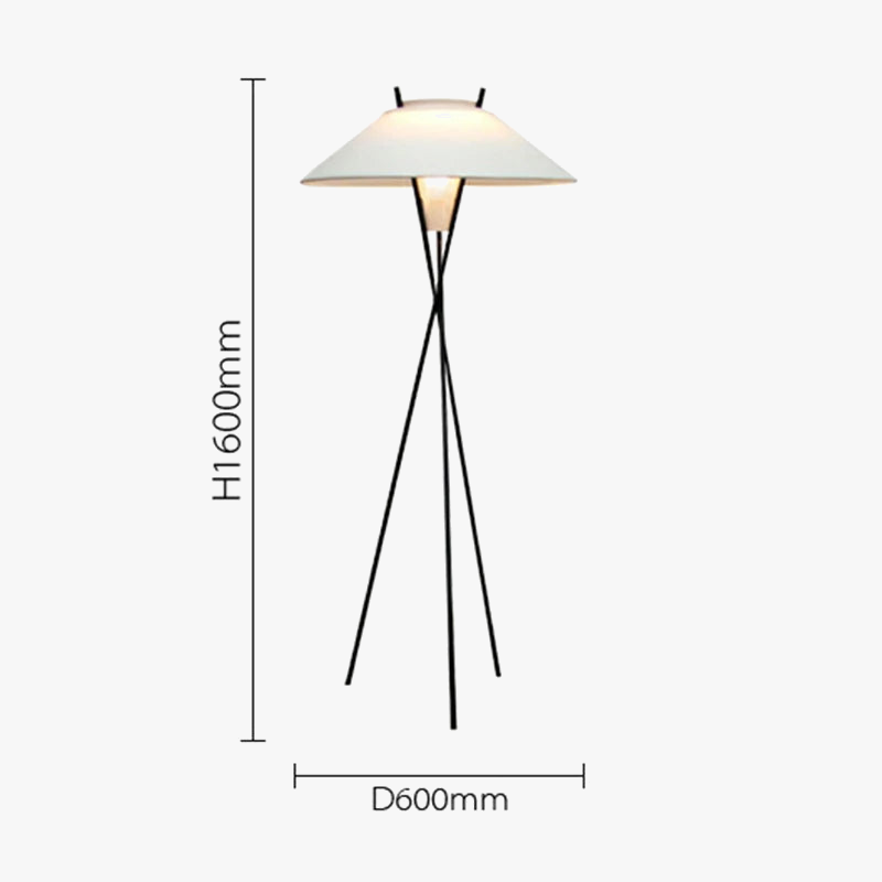 Abat-jour — Triangulaire moderne design italien avec abat-jour vintage