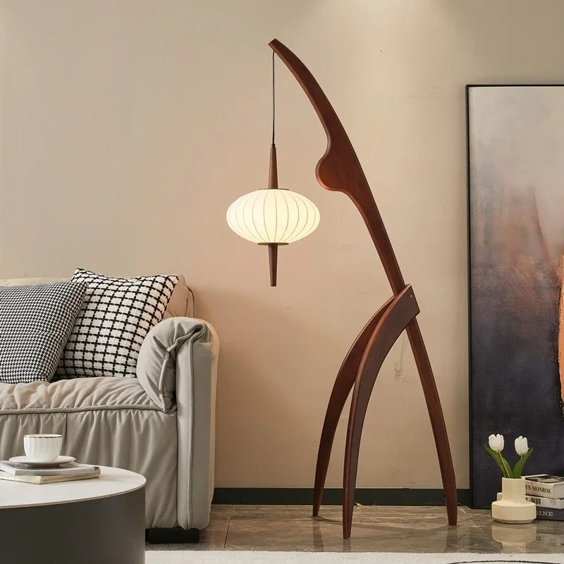 Lampadaires Bois