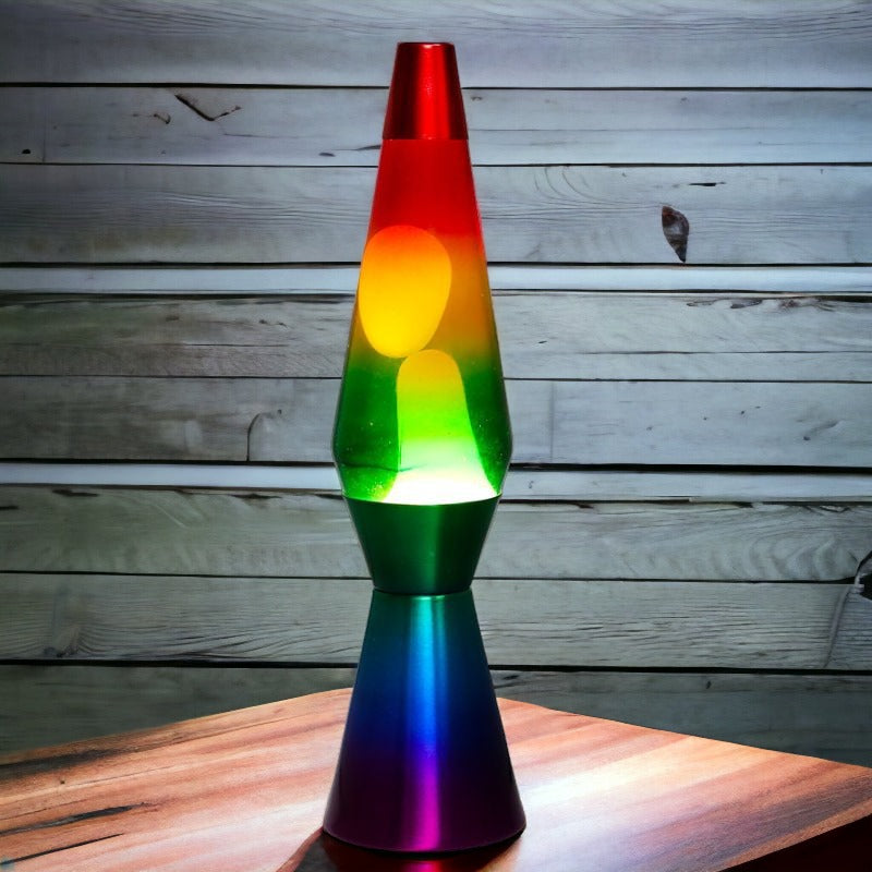 Lampe à poser — À Lave Multicolore
