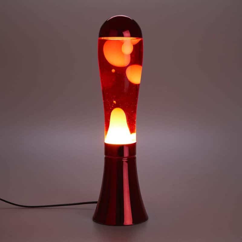 Lampe à Lave Design Elvire Clairière en Verre - Le Charme du Verre dans le Décor