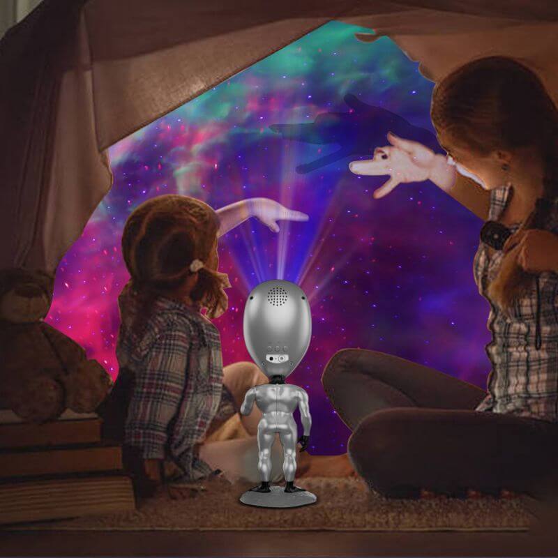 Projecteur Galaxie Alien Flora Contrepoint - Un Accent Raffiné au Quotidien