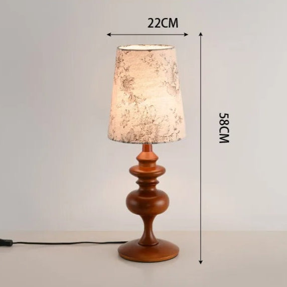 Lampe Bois Vintage