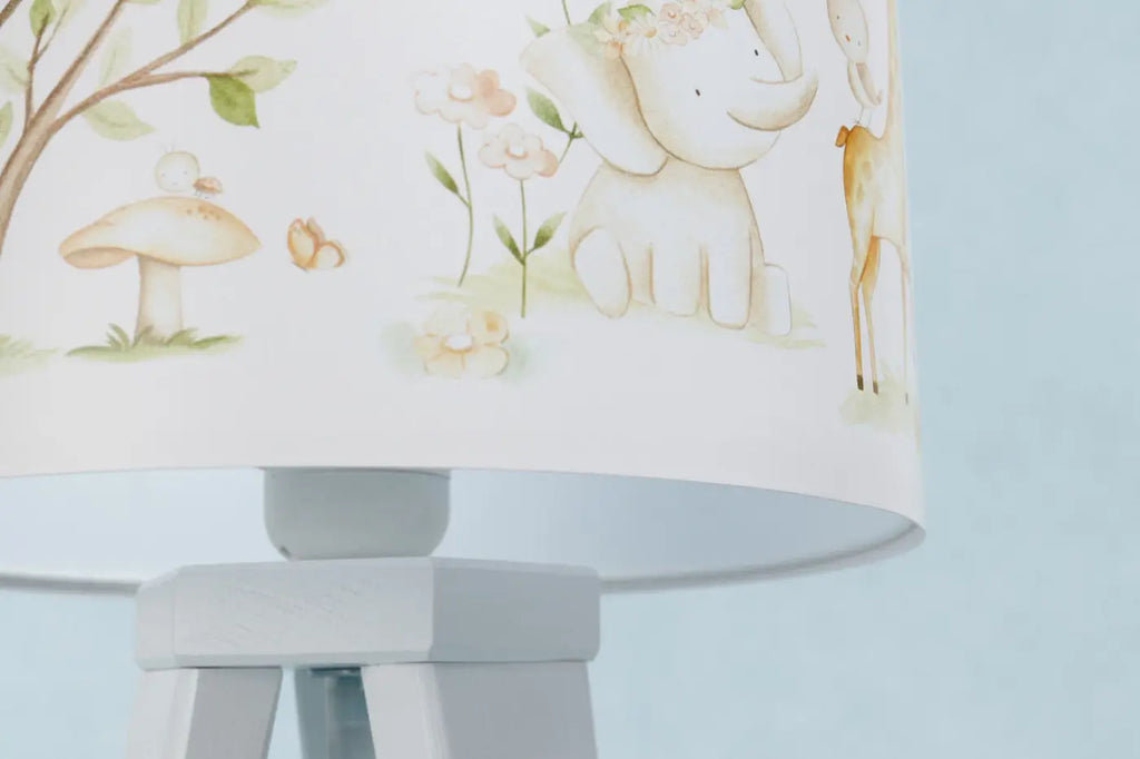 Lampe à poser Sweet dreams (blanc / marron clair)