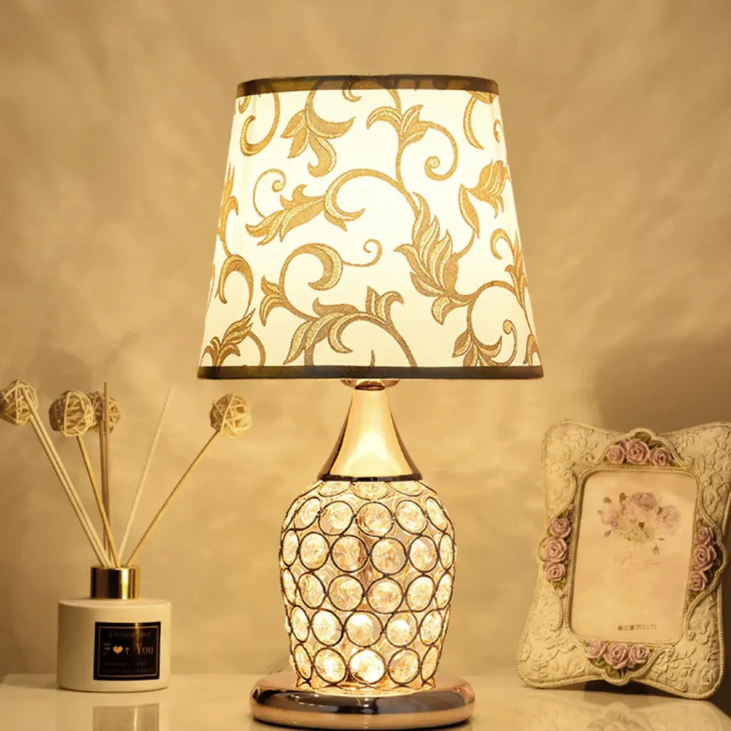 Lampe de Chevet Marianne Essor en Tissu - Matière Textile & Décor Accueillant