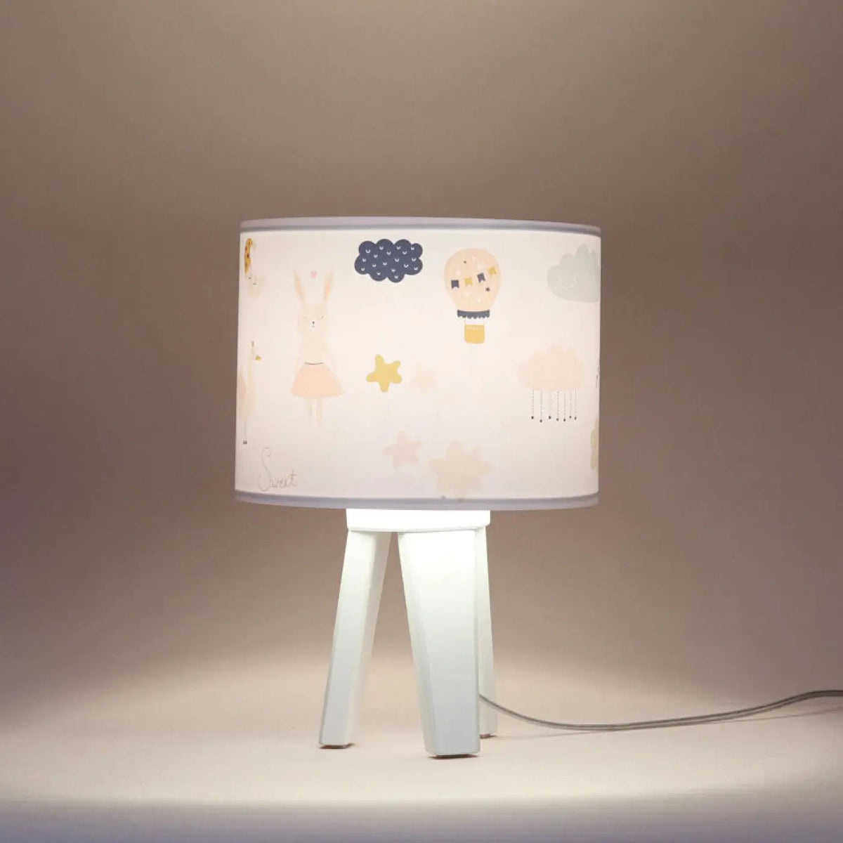 Lampe à poser Sweet dreams (blanc / orange)