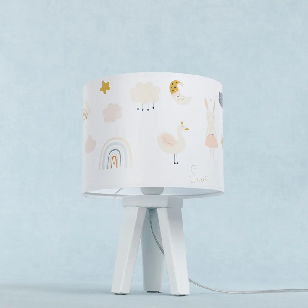 Lampe à poser Sweet dreams (blanc / orange)