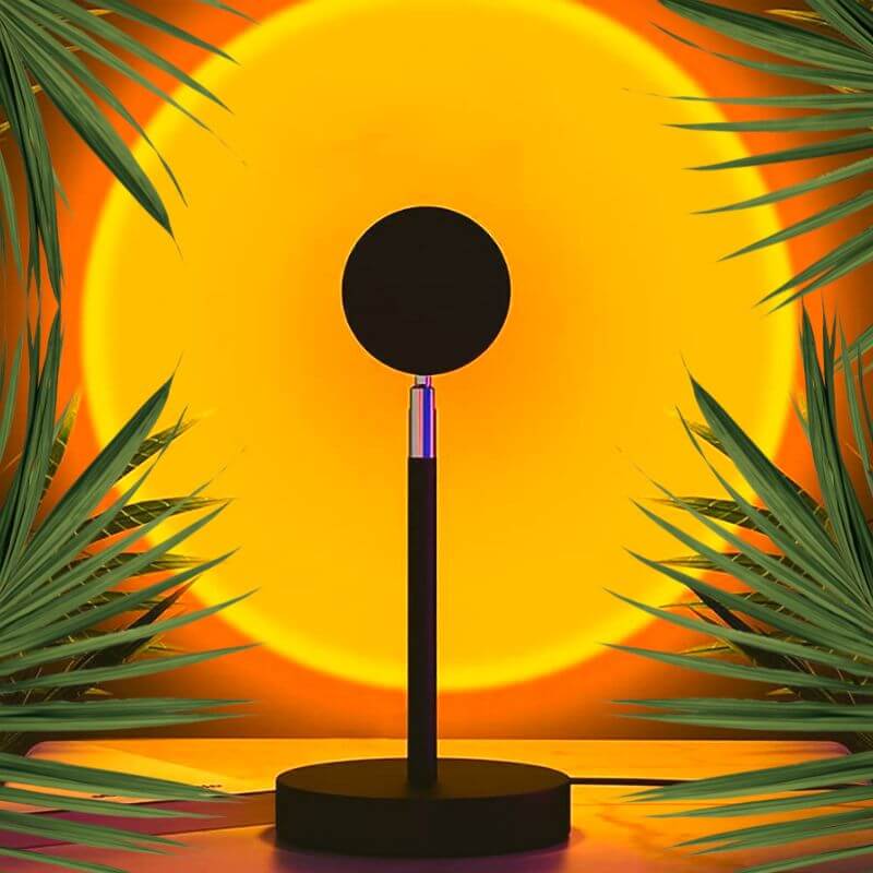 Lampe à poser — Coucher de Soleil
