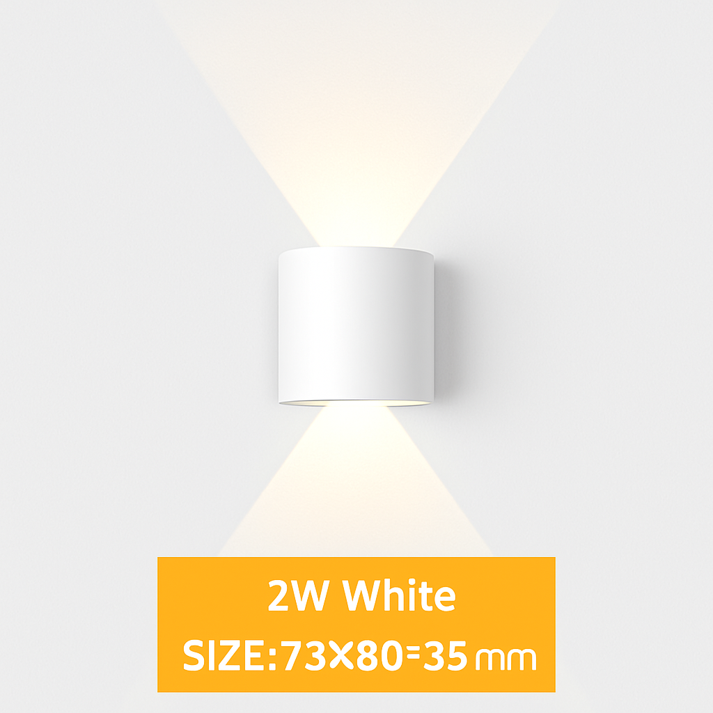 Applique murale — De applique murale LED extérieure étanche IP65 applique murale intérieure 4W6W 8W 10W lumières de jardin en aluminium chambre salon escaliers éclairage
