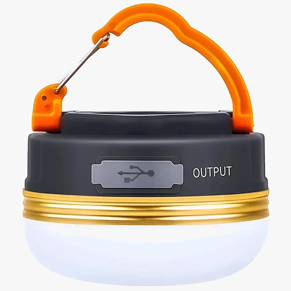 Lampe de camping LED rechargeable USB portable pour randonnée et nuit – Évarine Arabesque