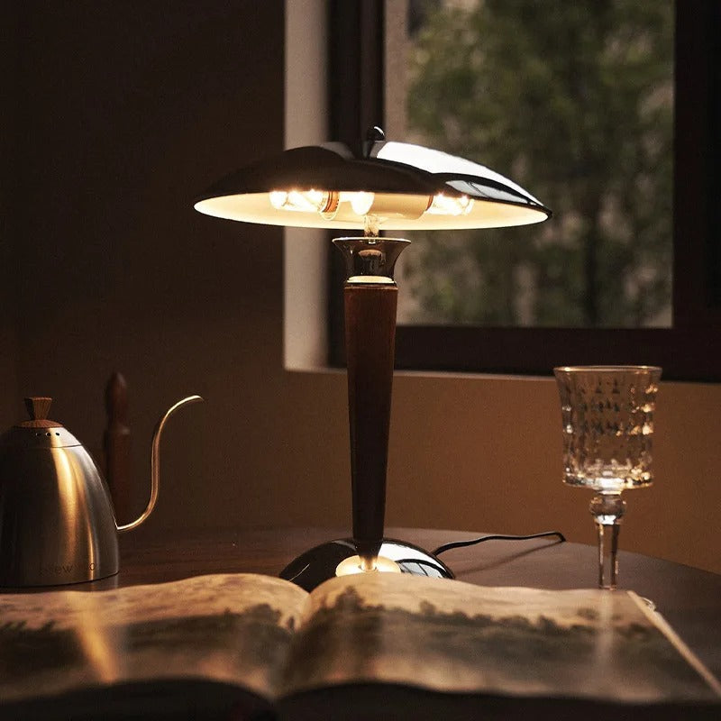 Lampe de Chevet Bois et Métal