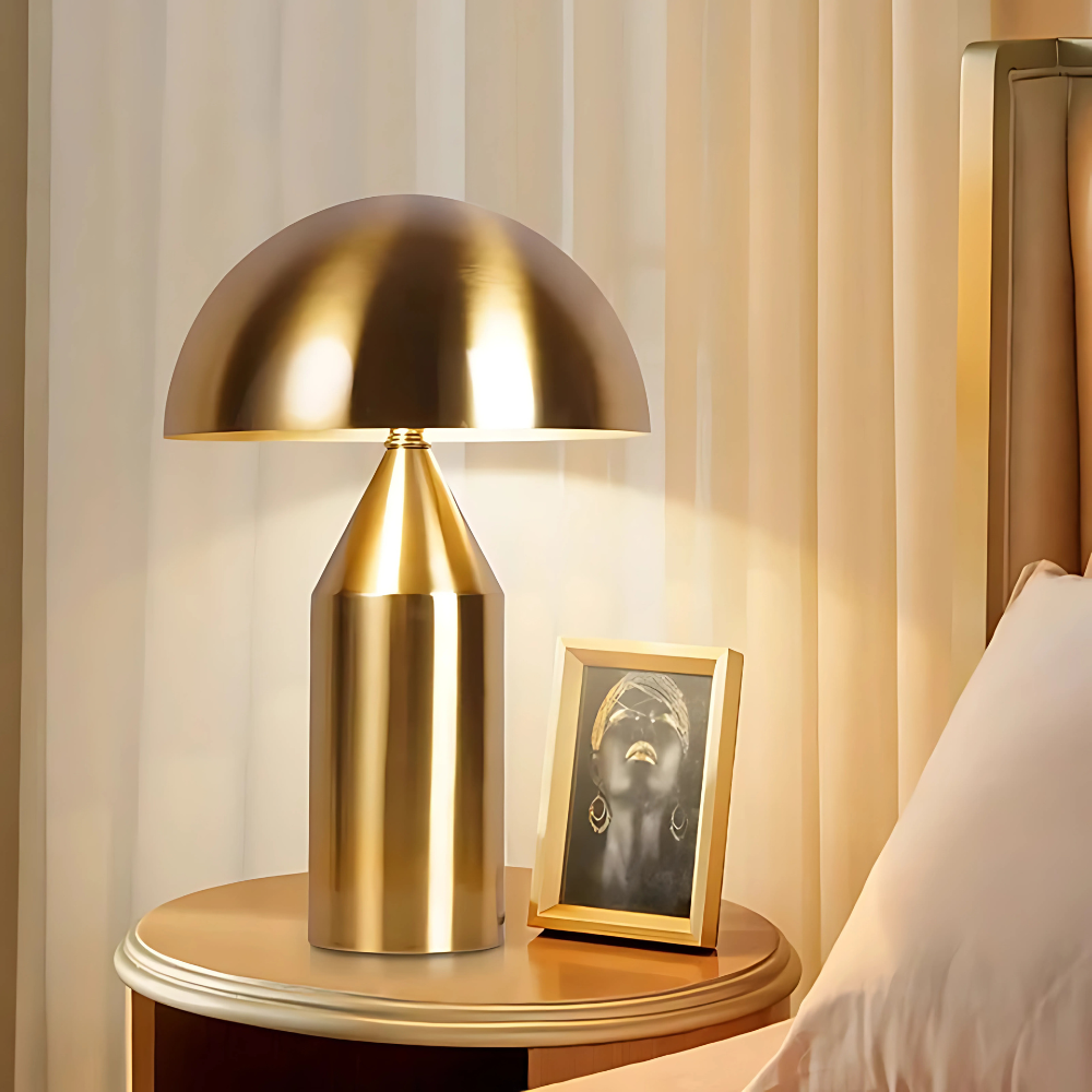 Lampe de Chevet Dorée