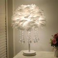 Lampe de Chevet en Plume