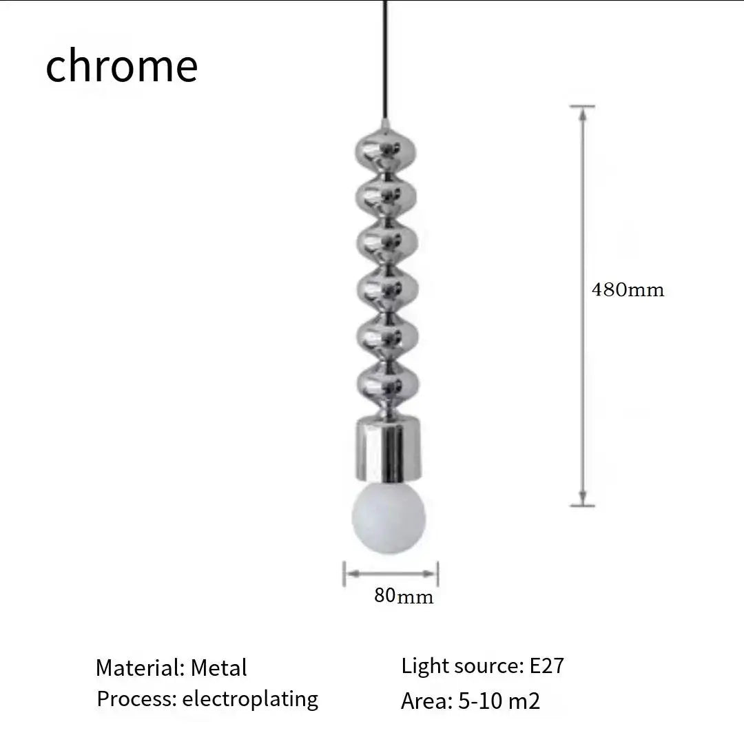 lampe de chevet industrielle minimaliste design ondulé élégant