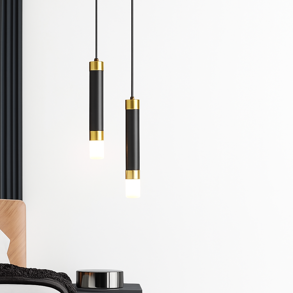 Lampe de chevet moderne avec projecteur rotatif led suspension Adrien Fugue - Présence Moderne & Harmonie Intérieure