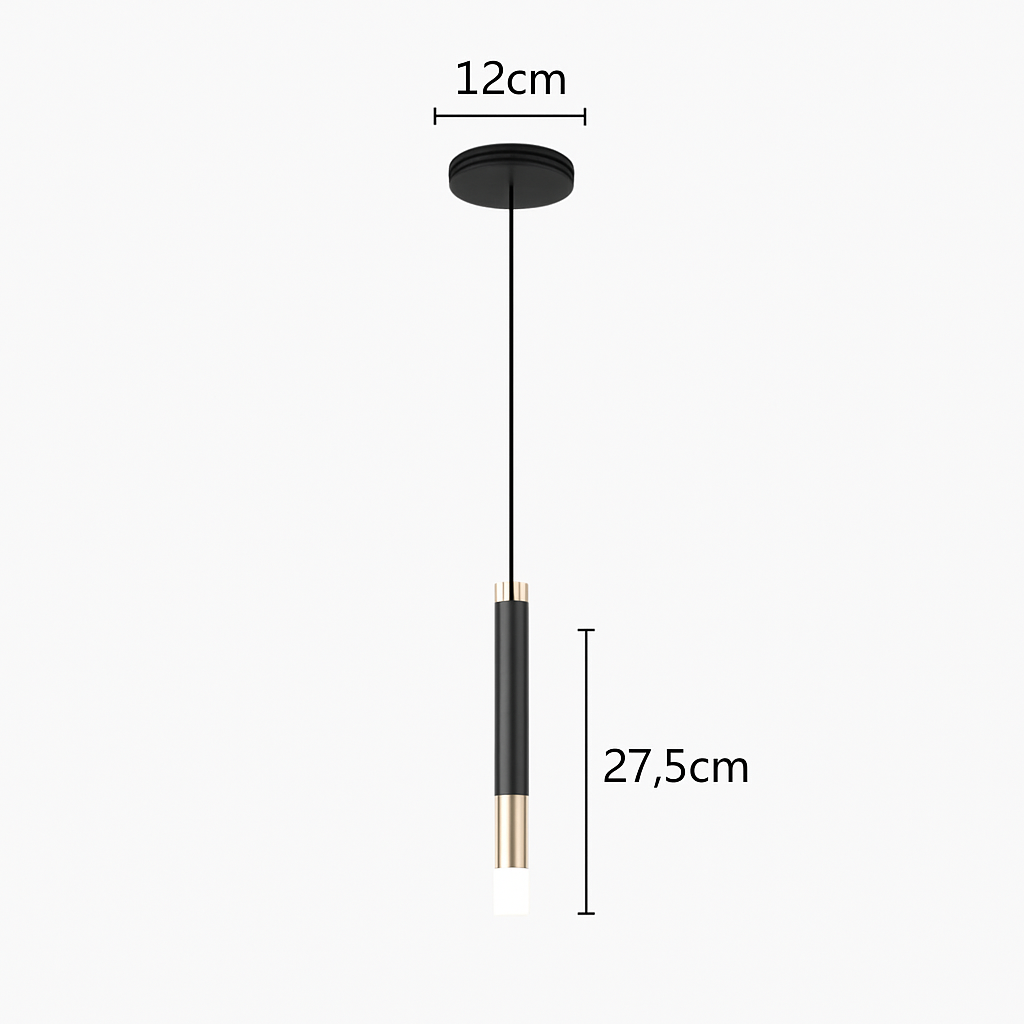 Lampe de chevet moderne avec projecteur rotatif led suspension Adrien Fugue - Présence Moderne & Harmonie Intérieure