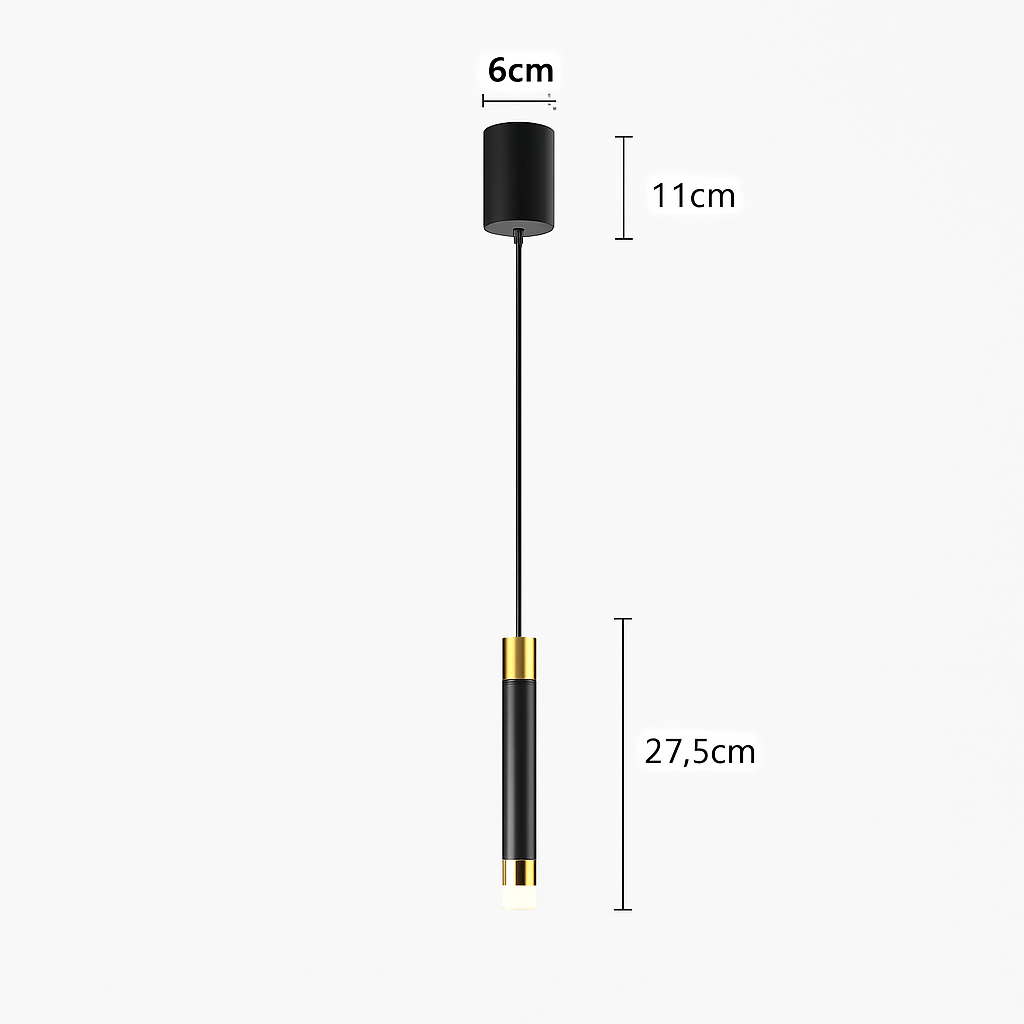 Lampe de chevet moderne avec projecteur rotatif led suspension Adrien Fugue - Présence Moderne & Harmonie Intérieure
